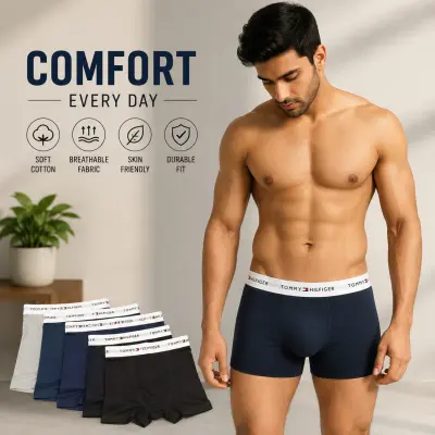 Men's Premium Boxer Brief - (2-box) = 6 pcs