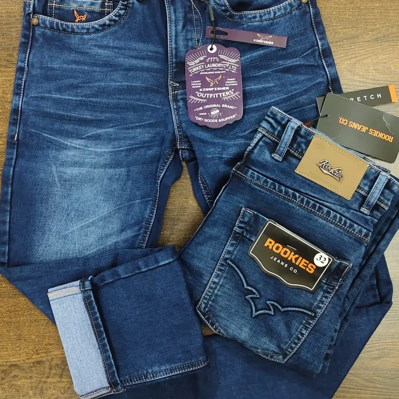 Men's Premium Knit Denim (Rookies & Kingfisher)